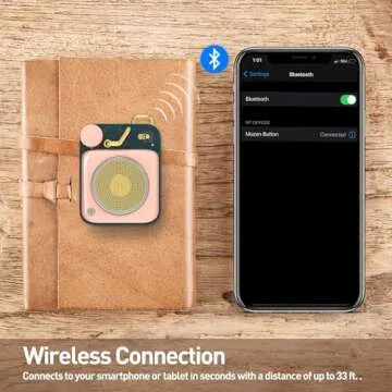 Muzen Mini Bluetooth Speaker - Cute Portable Wireless Sound