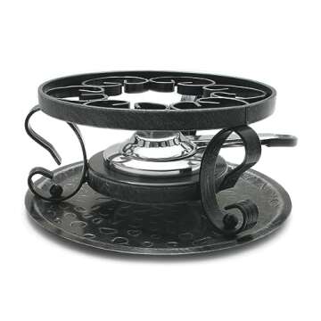Swissmar Lugano 9 Piece Cast Iron Fondue Set