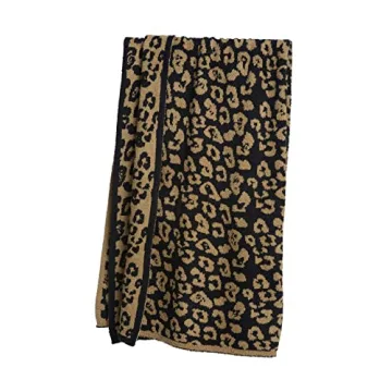 Barefoot Dreams CozyChic Barefoot in The Wild Throw Leopard One Size