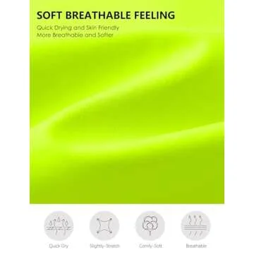 Soothfeel High Waisted Running Shorts for Women