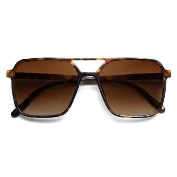 Stylish UV400 Aviator Sunglasses for All Styles