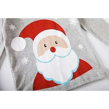 Dolphin&Fish Boys Christmas Pajamas Kids Pjs Sets Cotton Toddler Clothes Children Sleepwear Size 4T Gray