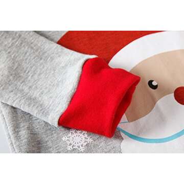 Dolphin&Fish Boys Christmas Pajamas Kids Pjs Sets Cotton Toddler Clothes Children Sleepwear Size 4T Gray