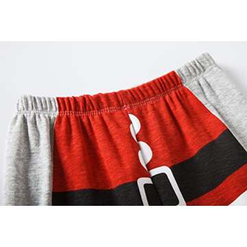 Dolphin&Fish Boys Christmas Pajamas Kids Pjs Sets Cotton Toddler Clothes Children Sleepwear Size 4T Gray