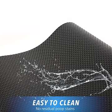 MRREPTILE Reptile Substrate Mat Carpet Bedding, Bearded Dragon Substrate, Reptile Tank Terrarium Liner for Leopard Gecko Lizard Bearded Dragon Tank Accessories