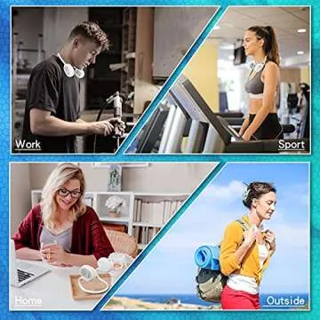 Alioth Portable Neck Fan for Ultimate Cooling Comfort