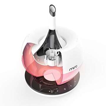 MIRO-NR08M Completely Washable Modular Sanitary Humidifier, Large room, Easy to Clean, Easy to Use, Luma Touch - Premium Cool-Mist Humidifier. Touch Control Colorful LEDs, Powerful humidification