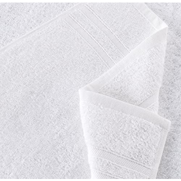 Hawmam Linen White 6-Piece Turkish Cotton Towel Set