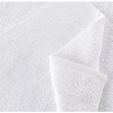 Hawmam Linen White 6-Piece Turkish Cotton Towel Set