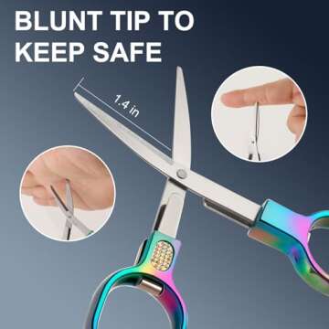 Portable Mini Travel Scissors - Safe & Durable for All