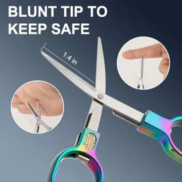 Portable Mini Travel Scissors - Safe & Durable for All