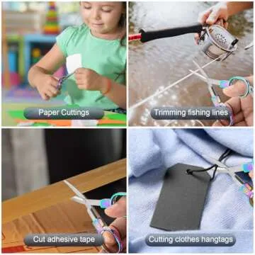 Portable Mini Travel Scissors - Safe & Durable for All