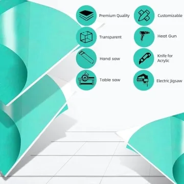 Premium 24 x 36 Clear Acrylic Sheets for Craft Projects