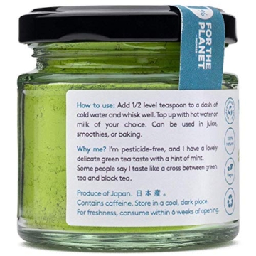 PureChimp Matcha Green Tea Powder Ceremonial Grade Mint