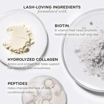 IT Cosmetics Superhero Mascara – Super Elastic Stretch Black Mascara for Volume & Length - Add Lash Volume with Collagen, Biotin & Peptides – Suitable Makeup Mascara for Sensitive Eyes