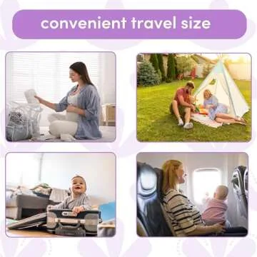 Dapple Baby Bottle Soap, Hypoallergenic Dish Soap for Baby Bottles, Powered by Plants, Travel Size, Lavender, 3 Fl Oz (Pack of 1)