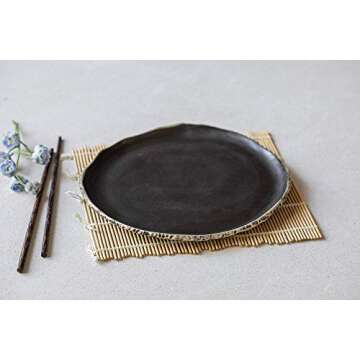 Breakfast plate, Ceramic plate, Handmade dinnerware plate, Stoneware plate, Rustic potter, serving plate, Wedding gift