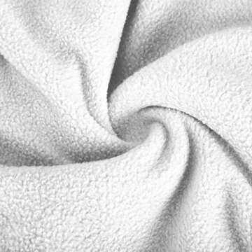 Womens Fuzzy Fleece Pajamas Sets 2 Piece Oversized Sweater Top and Pants Set Cozy Soft Warm Plush Loungewear Outfit White