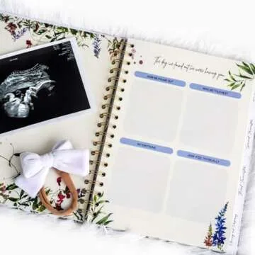 Beautiful Pregnancy Journal for First Time Moms | 94 Pages