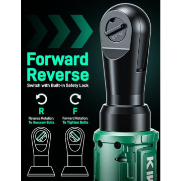 KIMO 20V Cordless Ratchet Wrench Set - 7 Sockets