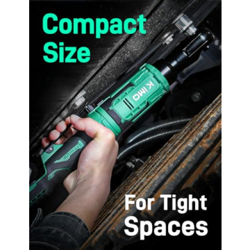 KIMO 20V Cordless Ratchet Wrench Set - 7 Sockets