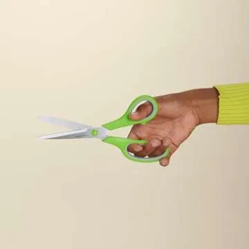 Amazon Basics Multipurpose Stainless Steel Scissors 2 Pack