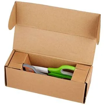 Amazon Basics Multipurpose Stainless Steel Scissors 2 Pack