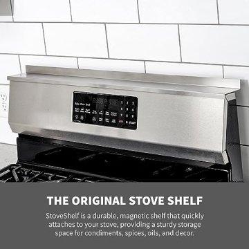StoveShelf 20" Magnetic Shelf for Kitchen Storage Solution