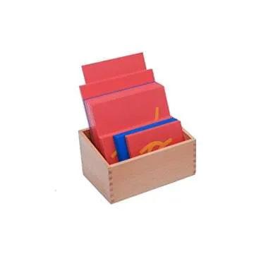 Adena Montessori Sandpaper Letters for Kids Learning