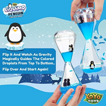 YoYa Toys Liquimo Penguin Liquid Motion Stress Relief Toy
