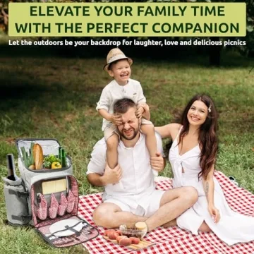 Nature Gear Large Picnic Backpack for Outdoor Fun