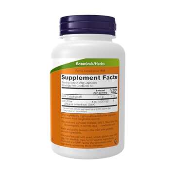 NOW Supplements Cat's Claw 500 mg - Premium Herbal Supplement for Immune Support