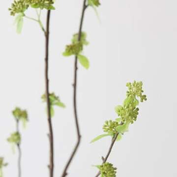 Stunning 40" Artificial Branch with Green Buds for Decor