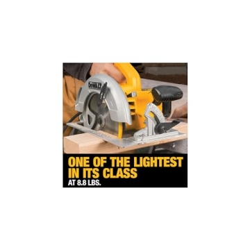 Lightweight DEWALT 7-1/4 Inch Circular Saw for Precision Cutting