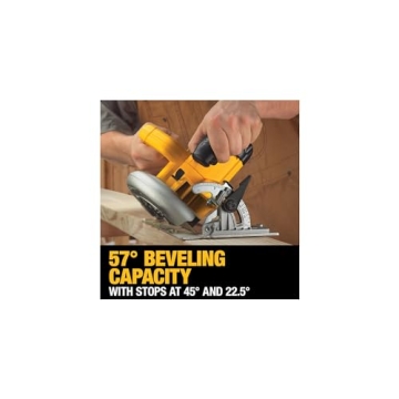Lightweight DEWALT 7-1/4 Inch Circular Saw for Precision Cutting