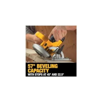 Lightweight DEWALT 7-1/4 Inch Circular Saw for Precision Cutting
