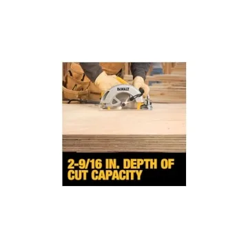 Lightweight DEWALT 7-1/4 Inch Circular Saw for Precision Cutting