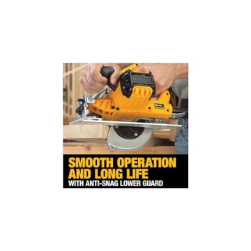 Lightweight DEWALT 7-1/4 Inch Circular Saw for Precision Cutting