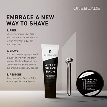 OneBlade Genesis Safety Razor for Perfect Shaves