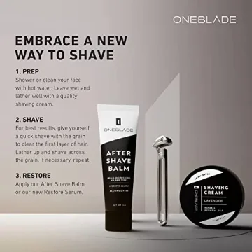 OneBlade Genesis Safety Razor for Perfect Shaves