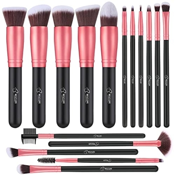 BESTOPE PRO 16 Pcs Makeup Brushes - Flawless Application Set