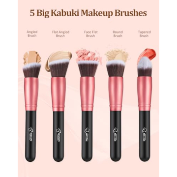 BESTOPE PRO 16 Pcs Makeup Brushes - Flawless Application Set