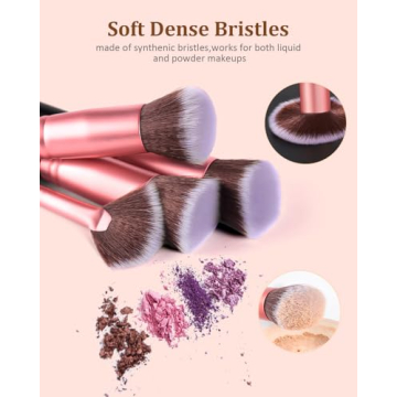 BESTOPE PRO 16 Pcs Makeup Brushes - Flawless Application Set