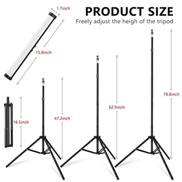 Versatile RGB LED Video Light Stick for Stunning Photography