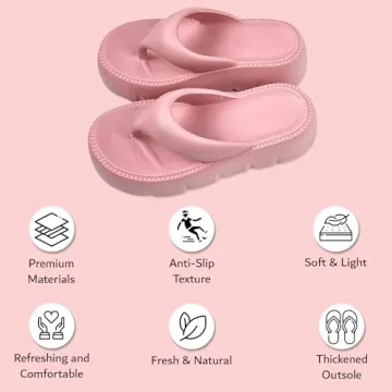 OrderKia Women's Stylish Comfort Cloud Flip Flops