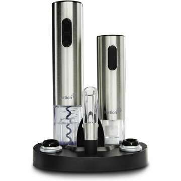 Ivation Wine Gift Set with Electric Opener & More