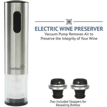 Ivation Wine Gift Set with Electric Opener & More