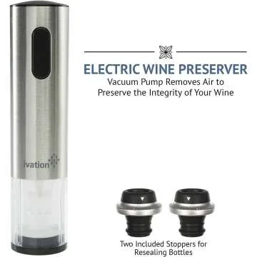 Ivation Wine Gift Set with Electric Opener & More