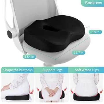 Buy Donut Pillow for Tailbone Pain Relief - Comfortable Seat Cushion