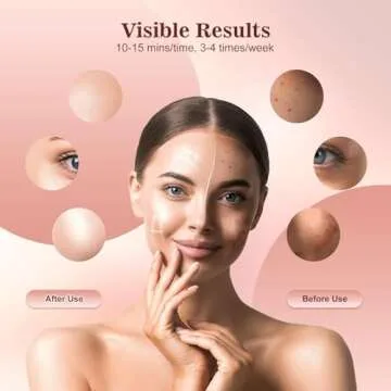 Portable Red Light Therapy Mask with Remote Control